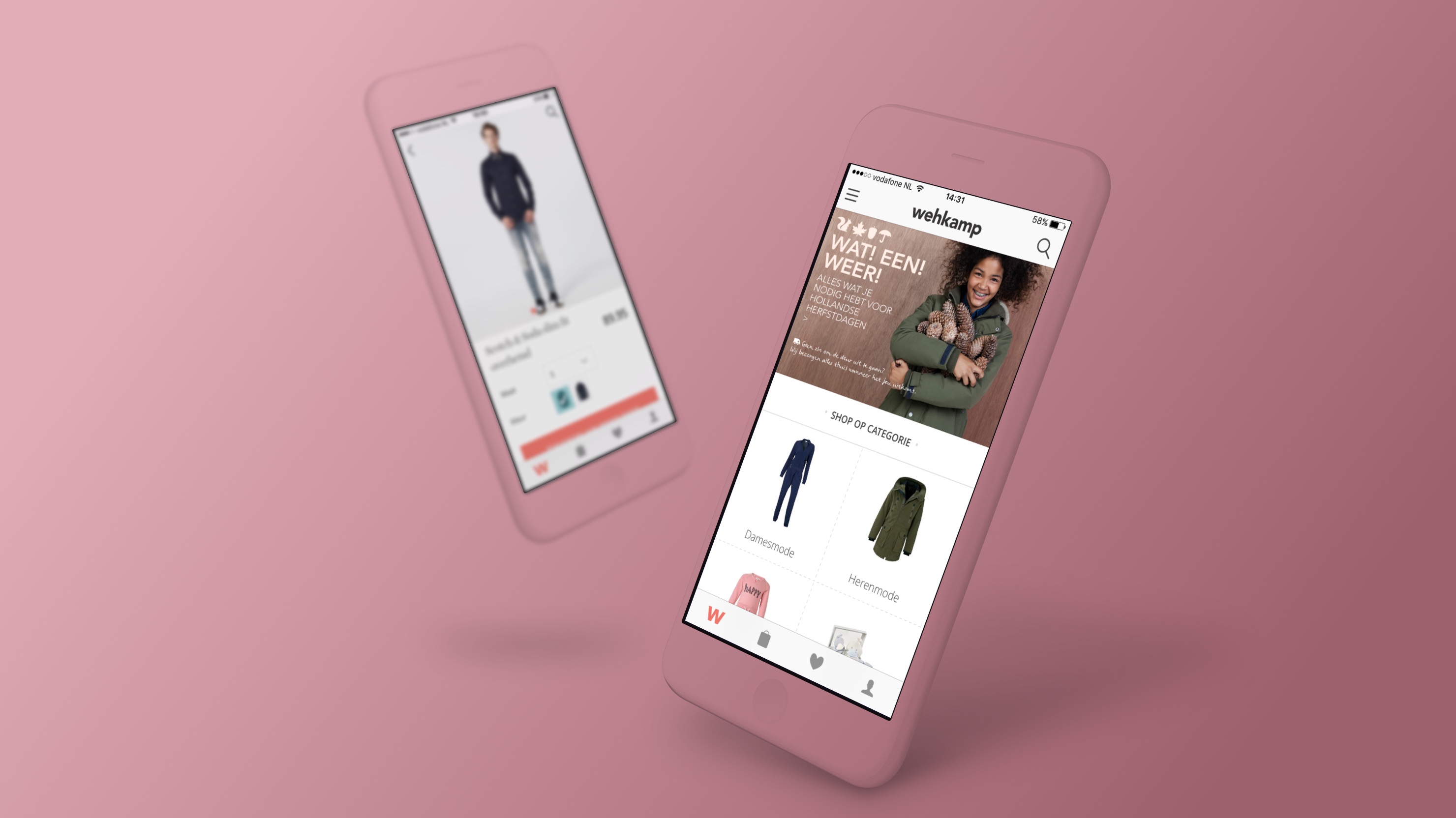 Case: UX design voor de Wehkamp app - Soda studio
